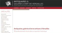 Desktop Screenshot of antiques-versailles.com