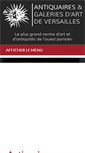 Mobile Screenshot of antiques-versailles.com